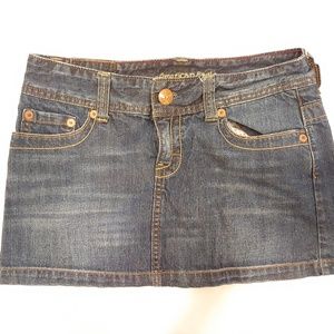 American Eagle Blue Jean Skirt